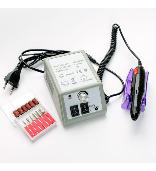 Фрезер для маникюра Lina Mercedes 2000 на 20 000 об/мин серый