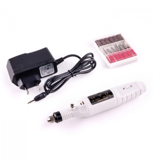 Фрезер для маникюра 15000 об/мин Белый