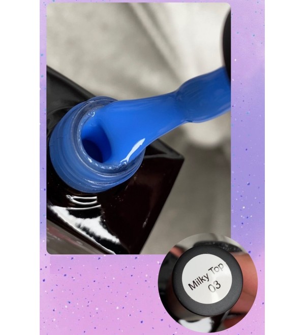 Молочно-синий Топ Master Professional