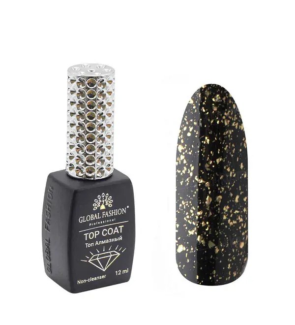 Топ с хлопьями золотой фольги Global Fashion 12 мл