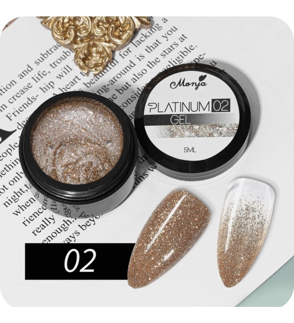 Гель краска Platinum Gel 5 мл, №02