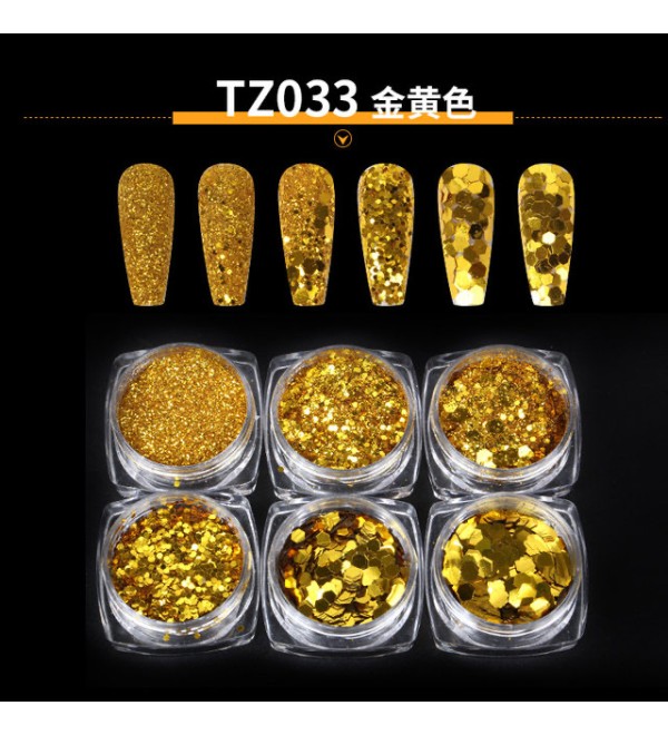 Блестки для дизайна Мix 033