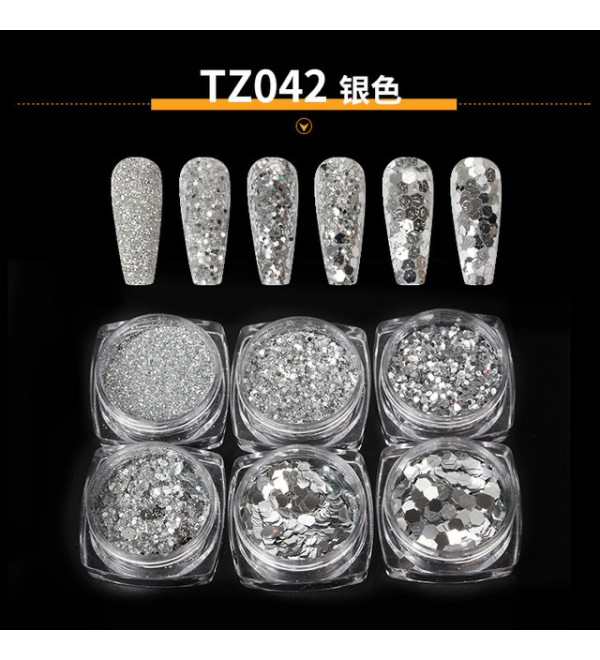 Блестки для дизайна Мix 042