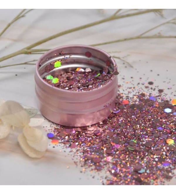 Блестки для дизайна шестигранник 