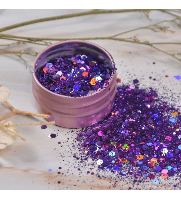 Блестки для дизайна шестигранник 