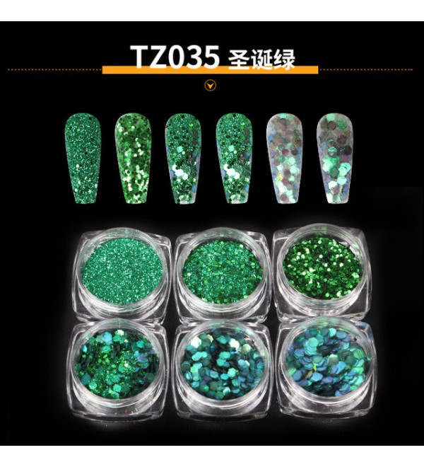 Блестки для дизайна Мix 035