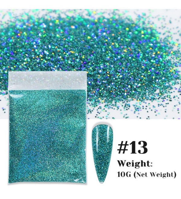 Дизайн для ногтей «Магия блеска» 13