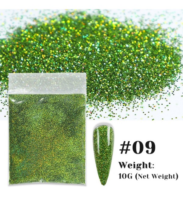 Дизайн для ногтей «Магия блеска» 09