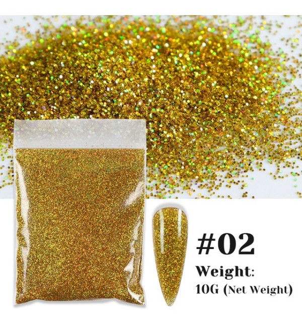 Дизайн для ногтей «Магия блеска» 02