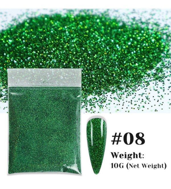 Дизайн для ногтей «Магия блеска» 08