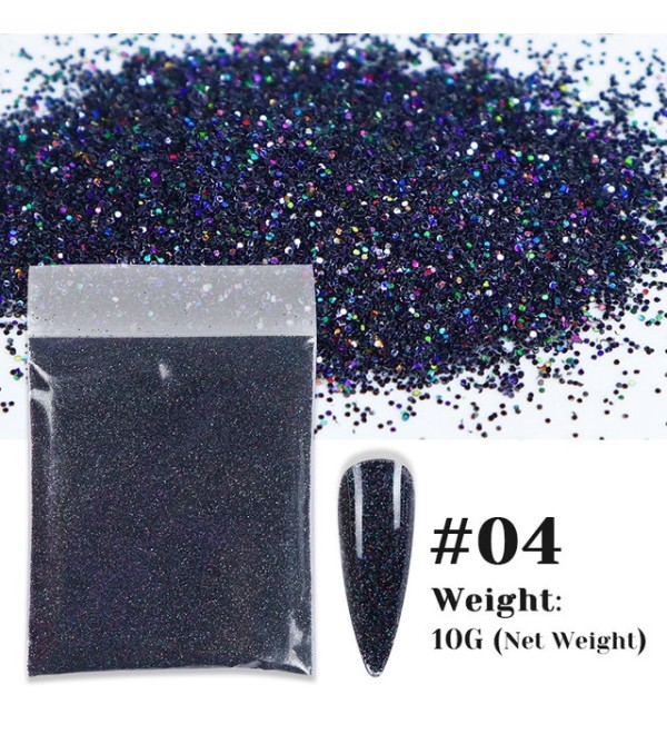 Дизайн для ногтей «Магия блеска» 04