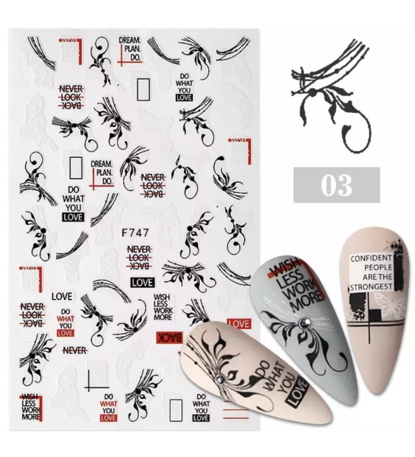 Слайдеры для ногтей F747