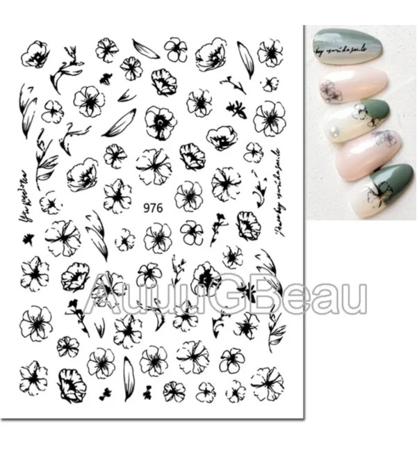 Слайдеры для ногтей 976