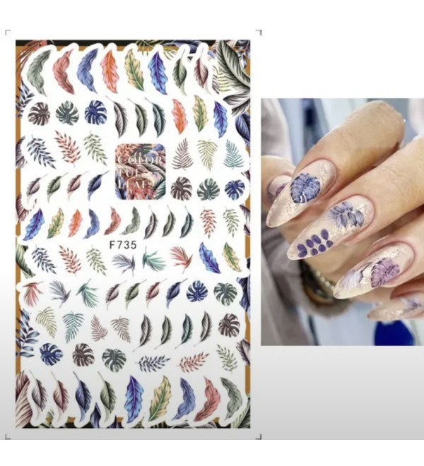 Cлайдеры для ногтей F735