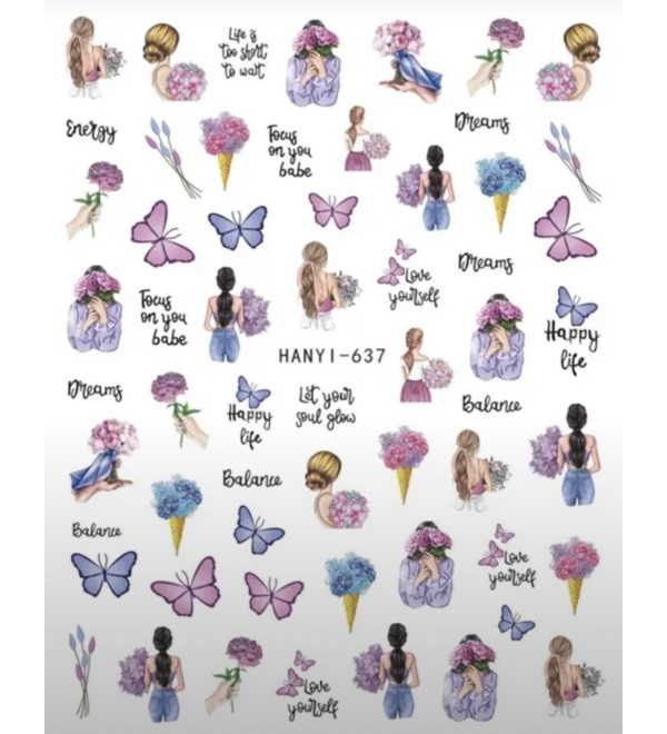 Слайдеры для ногтей H-637