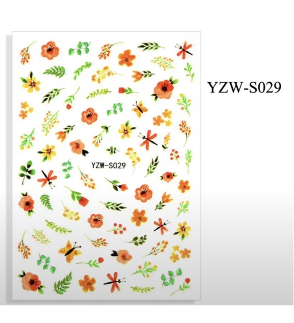 Слайдеры для ногтей YZW-S029