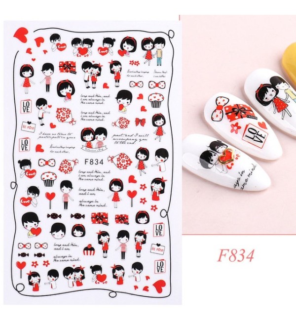 Слайдеры для ногтей F834