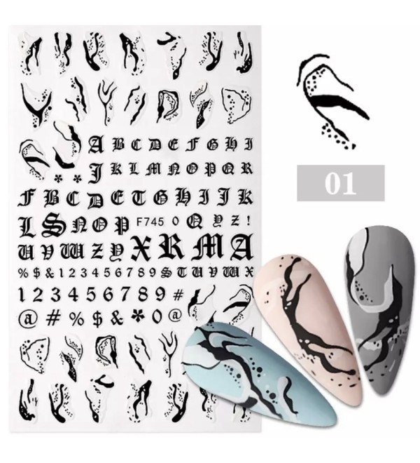 Слайдеры для ногтей F745