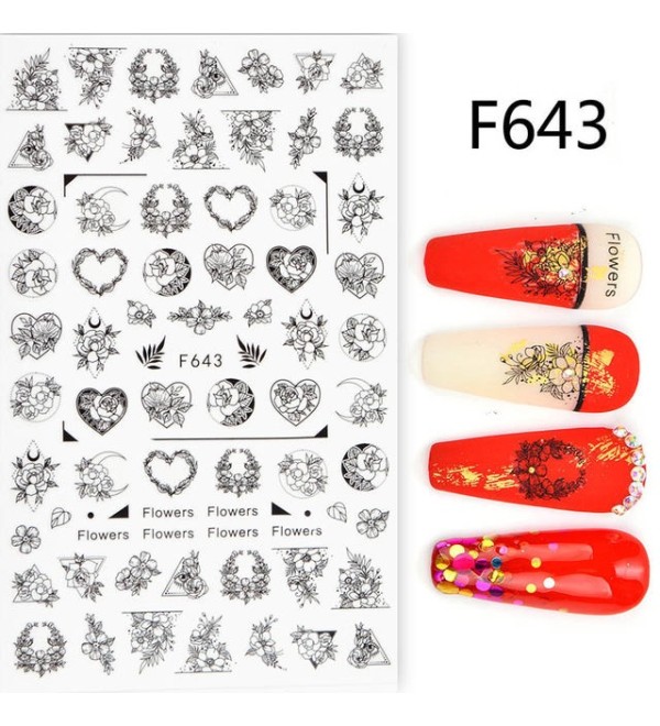 Слайдеры для ногтей  F643