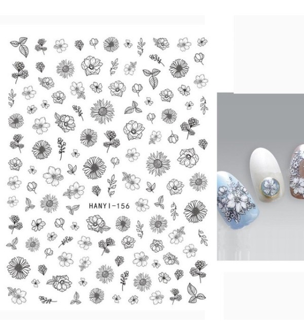 Слайдеры для ногтей HANYI-156