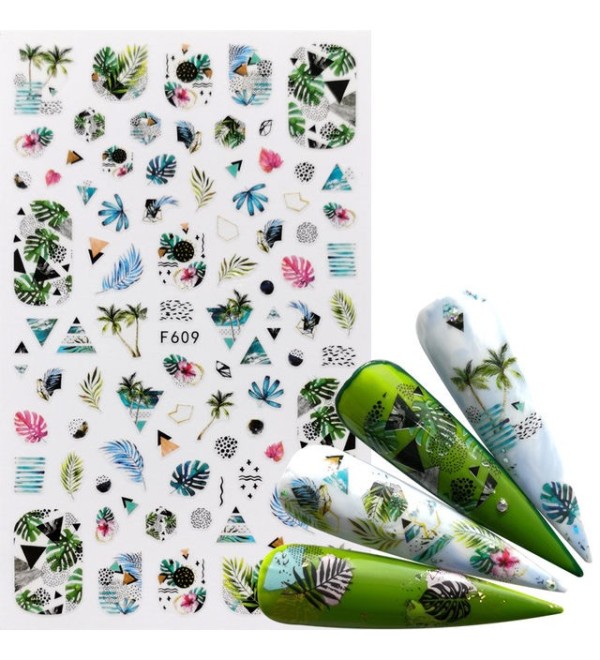 Слайдеры для ногтей F609