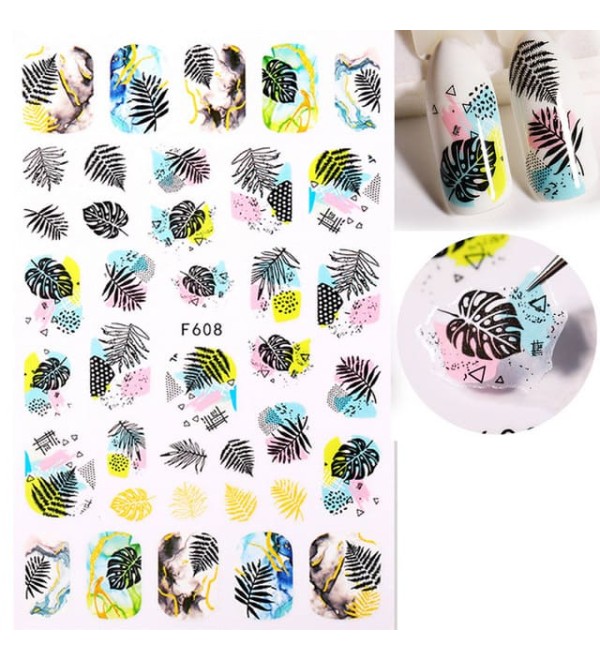 Слайдеры для ногтей F608