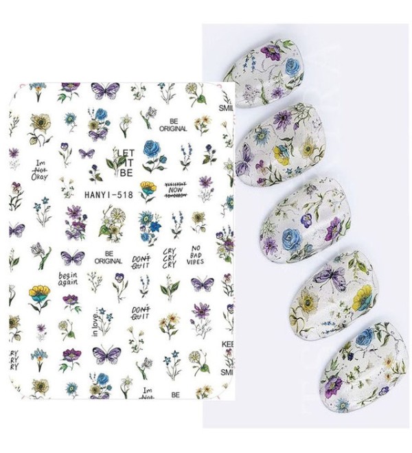 Слайдеры для ногтей HANYI-518