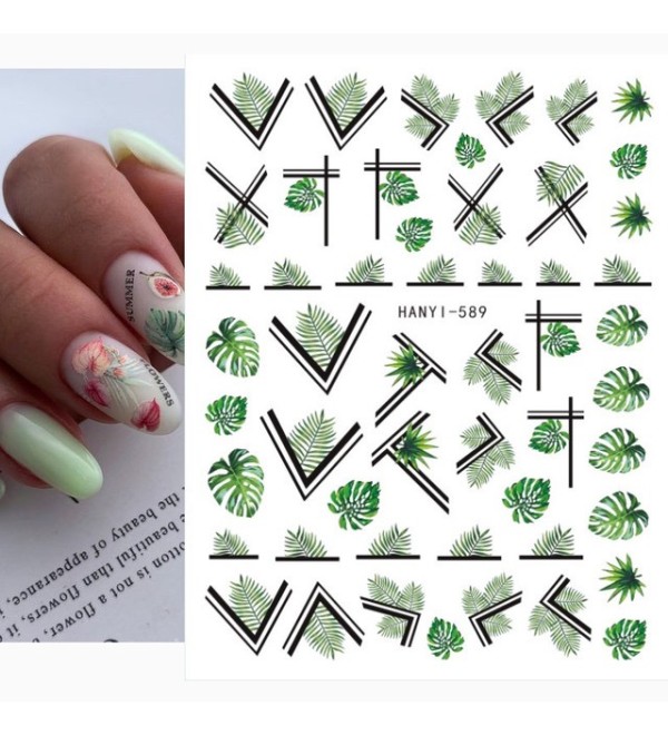 Слайдеры для ногтей HANYI-589