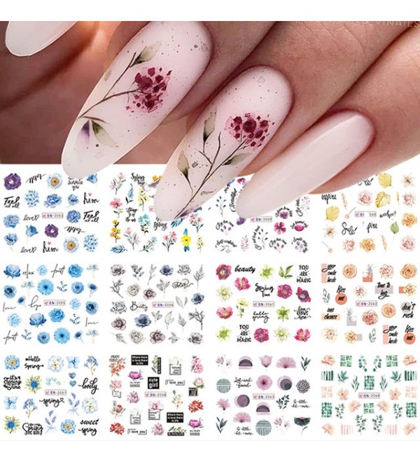 Водные слайдеры 12 шт