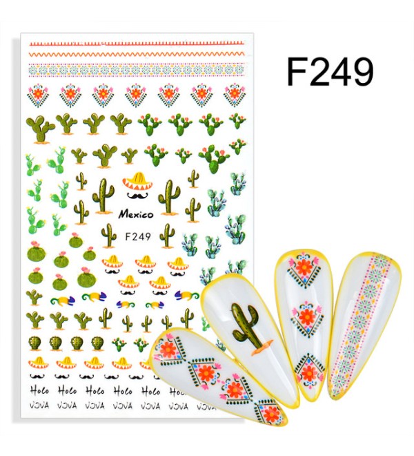 Слайдеры для ногтей F249