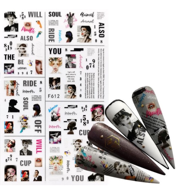 Слайдеры для ногтей F612