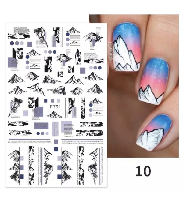 Слайдеры для ногтей F791