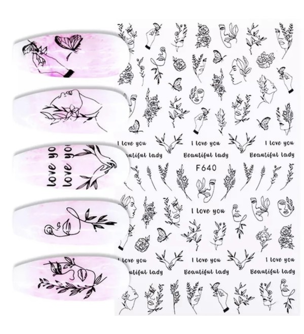 Слайдеры для ногтей F640