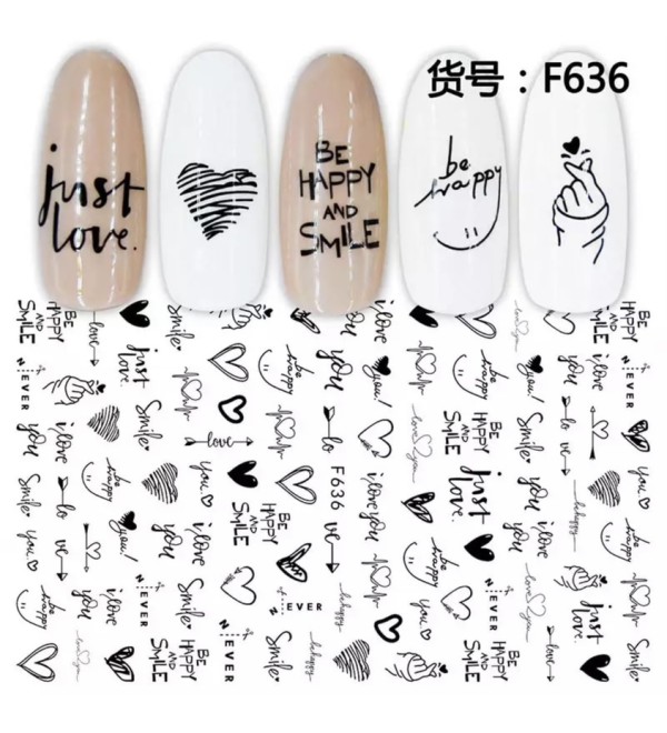 Слайдеры для ногтей F636