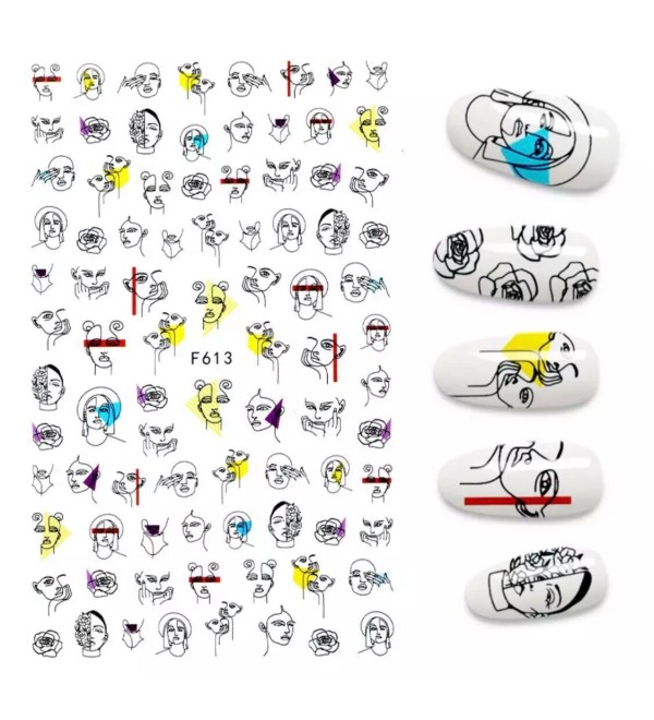 Слайдеры для ногтей  F613