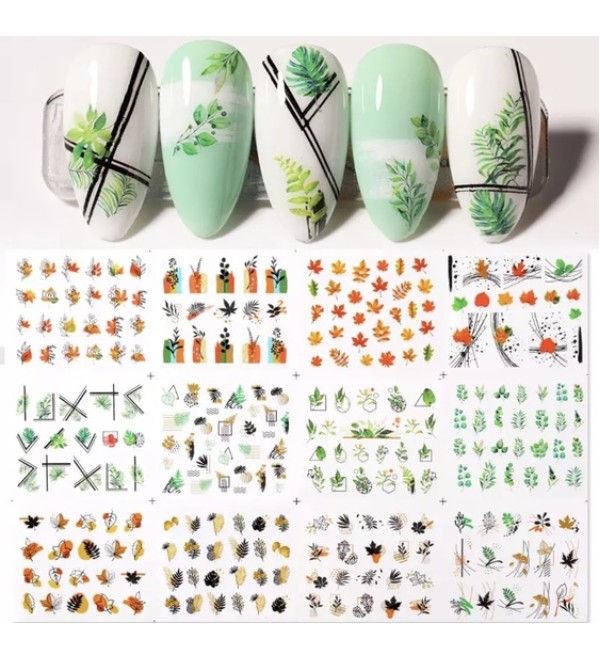 Водные слайдеры 12 шт