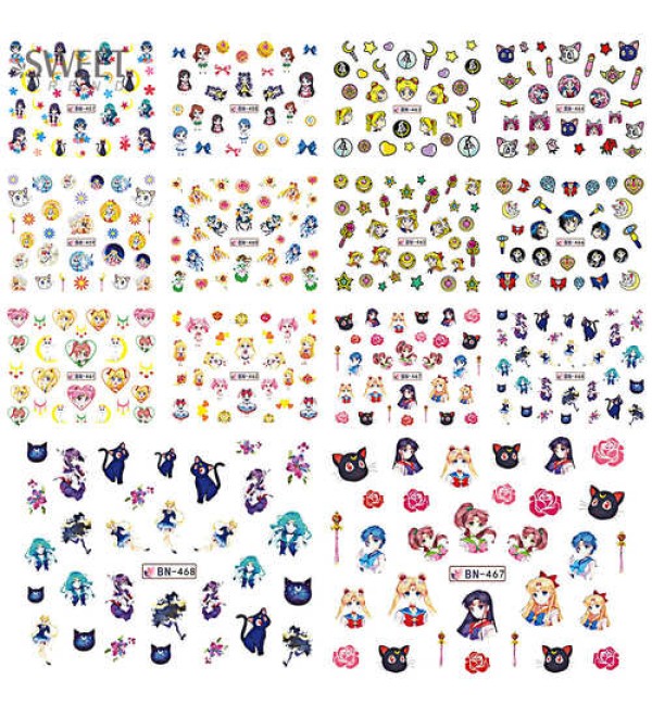 Водные слайдеры 12 шт