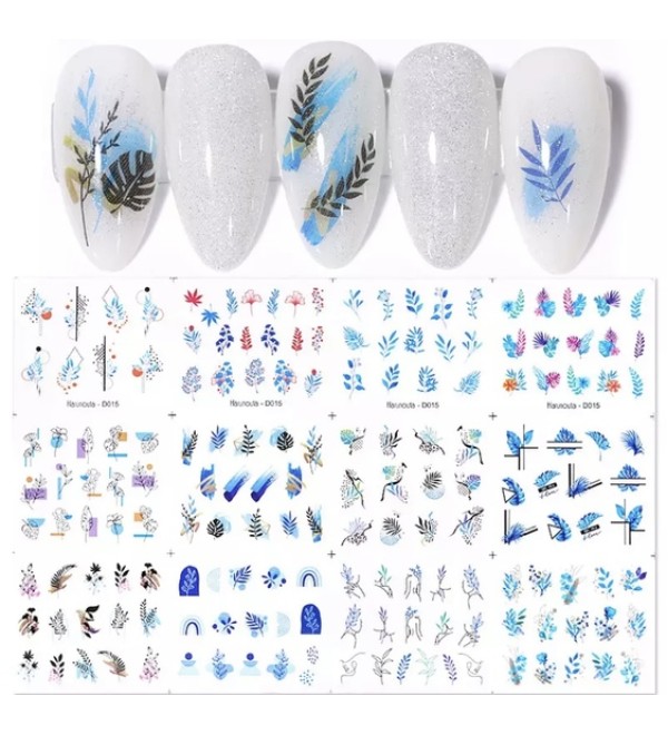 Водные слайдеры 12 шт