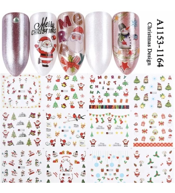 Водные слайдеры 12 шт