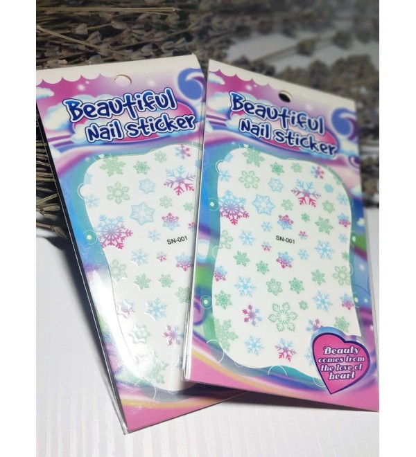 Новогодние слайдеры для ногтей 