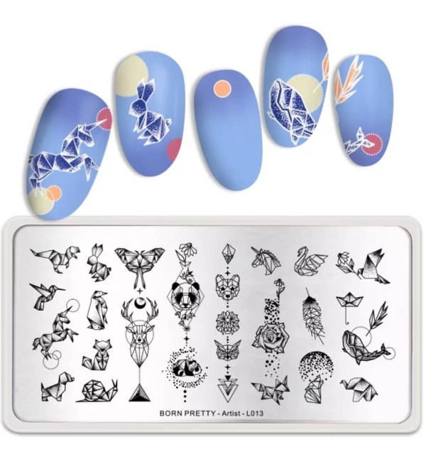 Пластина для стемпинга BP Artist-L013