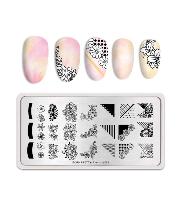 Пластина для стемпинга BP French-L001