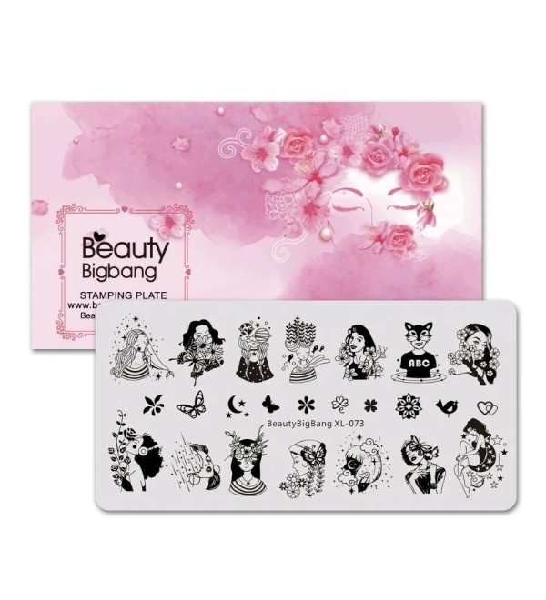 Пластина для стемпинга BeautyBigBang XL-073