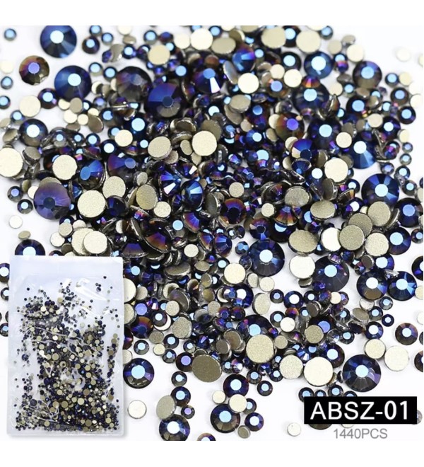 Стразы для ногтей Микс 