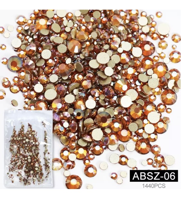 Стразы для ногтей Микс 