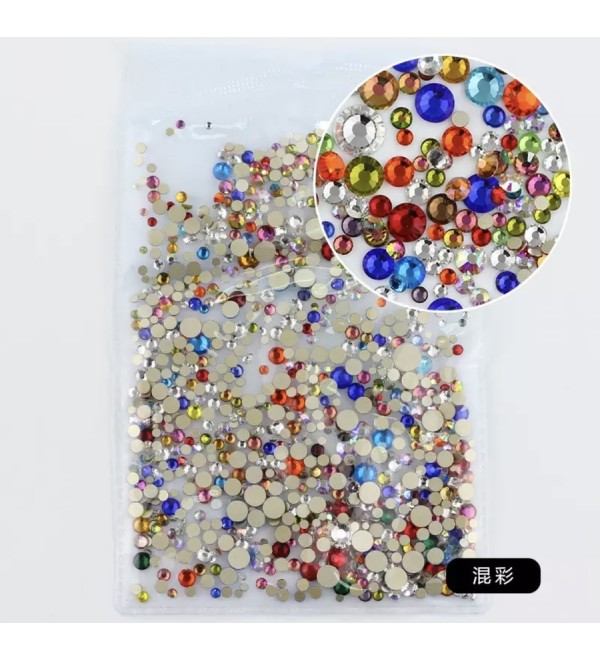 Стразы для ногтей Микс 