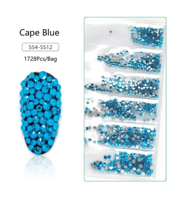 Набор страз для ногтей 