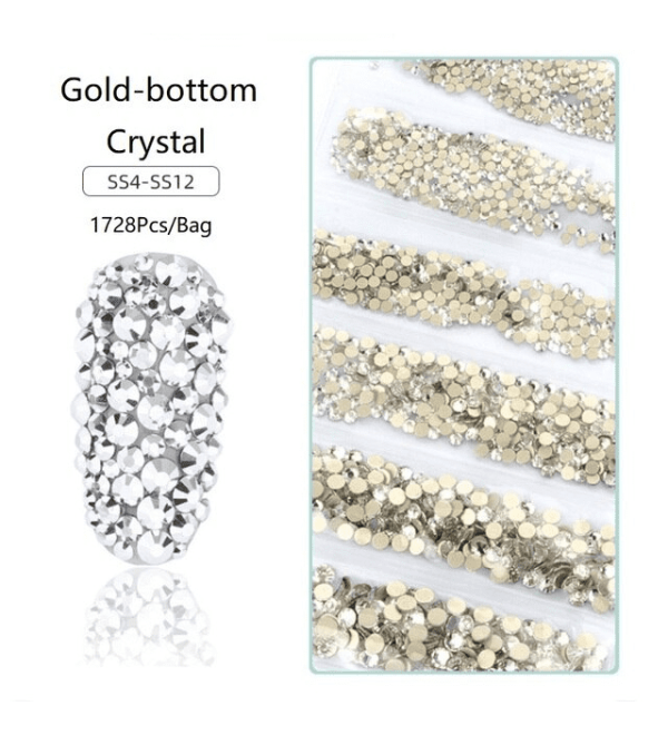 Набор страз для ногтей 