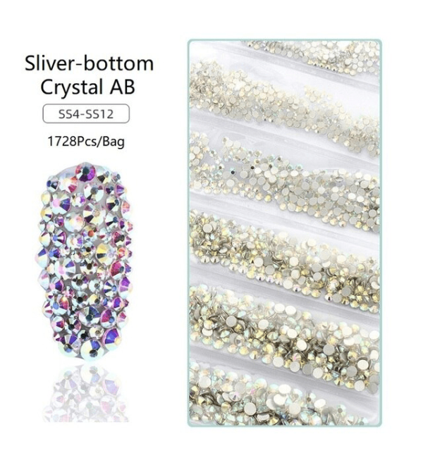 Набор страз для ногтей 