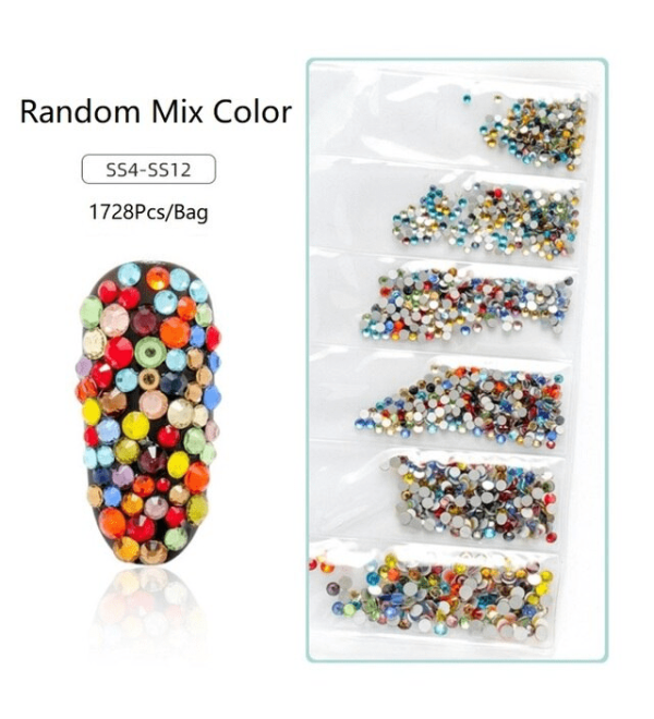 Набор страз для ногтей 